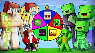 Thumbnail: MOB ROULETTE: JJ vs Mikey BATTLE in Minecraft - Maizen
