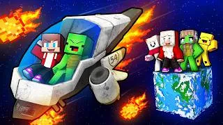 Thumbnail: Maizen & Minecraft: JJ and Mikey Went into Space ALONE