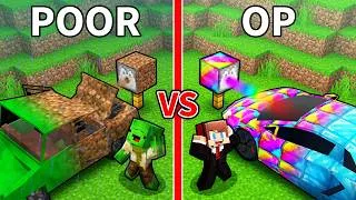 Thumbnail: Minecraft Maizen: Mikey POOR vs JJ OP Station
