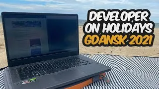 Thumbnail: Day in the life of a Front End Developer on holidays - Gdansk 2021