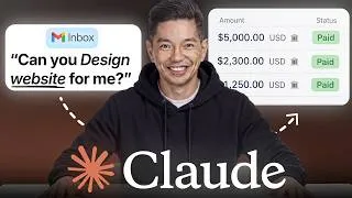 Thumbnail: How To Sign Web Design Clients Using Claude (For Beginners)