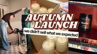 Thumbnail: Autumn Launch - From First Pour To Making Less Money Than Last Year / UK Candle Maker Business Vlog