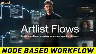 Thumbnail: AI Video Node-Based Workflow! Meet Artlist Flows