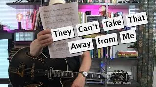 Thumbnail: Gershwin Tune Of The Week #19 They Can't Take That Away from Me