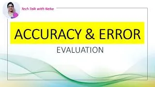 Thumbnail: Accuracy and Error | EVALUATION