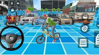 Thumbnail: Franklin stole city cars and parked them in his home's swimming pool 🎮 indian theft aura simulator 🥰