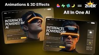 Thumbnail: How to Build an AI SaaS Website With ZOER AI (Full Tutorial)