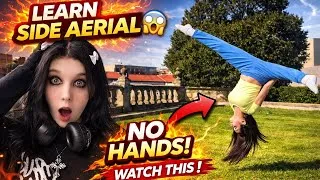 Thumbnail: How to Do a Side Aerial | Detailed No Hands Cartwheel Tutorial 🔥
