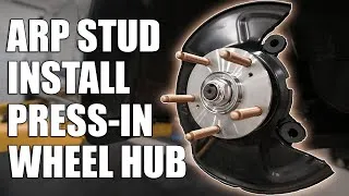 Thumbnail: How to Install Extended Studs on a Press-In Hub // Front Bearing Replacement