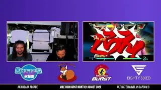 Thumbnail: Mile High Burst Monthly August 2026 | Ultimate Marvel vs. Capcom 3