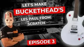 Thumbnail: Let's make a Bucket head Les Paul the Milehouse Way Part 3