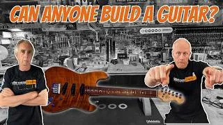 Thumbnail: Let's Check Out the Old Grey Guitarist's First Guitar Build