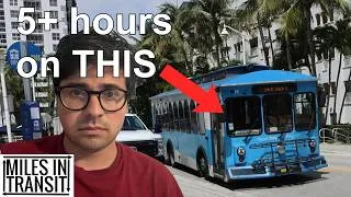 Thumbnail: Riding the Entire Miami Beach “Trolley” System For Some Reason