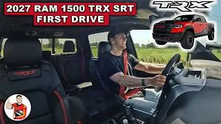Thumbnail: 2027 RAM 1500 TRX SRT First Drive (POV)