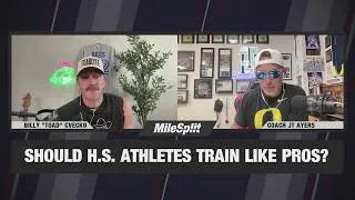 Thumbnail: MileSplit Podcast #3: Should HS Runners Train Like Pros?