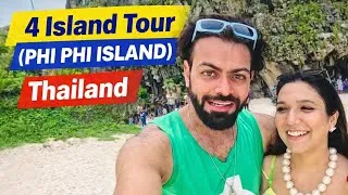 Thumbnail: Phi Phi Island and 4 Island Tour 🇹🇭 | Maya Bay, Khai Island, Snorkeling | Thailand Travel Vlog