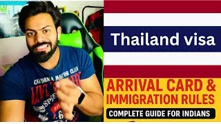 Thumbnail: Thailand Visa & Immigration Rules 2026 🇹🇭 | Arrival Card, Cash Required & Big Mistakes ❌