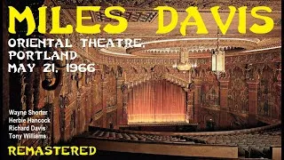 Thumbnail: Miles Davis- May 21, 1966 | Oriental Theatre, Portland, Oregon [REMASTERED] REPOST