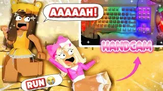 Thumbnail: PLAYING EVADE BUT WITH HANDCAM ROBLOX *HANDS REVEAL*