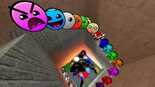 Thumbnail: LOBOTOMY DASH FAMILY AND ANGRY MUNCI, SELENE DELGADO FAMILY, NEXTBOTS CHASE ME IN MAZE GMOD!