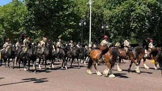 Thumbnail: The Mounted Band of the Household Cavalry - King's Birthday Parade Rehearsal May 2026
