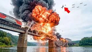 Thumbnail: Ukraine Waited for Russia’s Military Train to Commit to the Only Bridge — Then Blew It Up