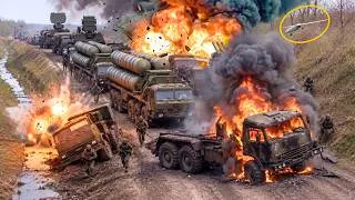 Thumbnail: Ukraine Waited for Russia’s S-400 Convoy to Commit to the Narrow Road — Then Closed the Trap
