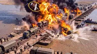 Thumbnail: Ukrainian Drones Hit Russia’s $35M Convoy on a Crimea Pontoon Bridge — Then This Happened...