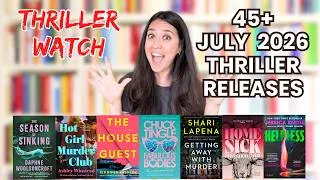 Thumbnail: NEW RELEASE Thriller Books, Events & Movies for July 2026
