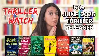 Thumbnail: NEW RELEASE Thriller Books for June 2026 | Plus Thriller Author Events, Book Adaptations & Movies