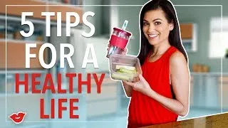 Thumbnail: 5 Tips for a Healthy Life | Kimberly from Millennial Moms
