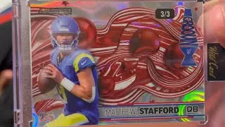 Thumbnail: Ripping 2026 Wild Card Alumination NFL Football Just the Hits Patriotic America 250 from LegoLand