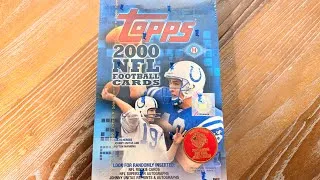 Thumbnail: Ripping Topps 2000 NFL Football Cards, Awesome Pulls Even Without Tom Brady! Manning, Moss & more!