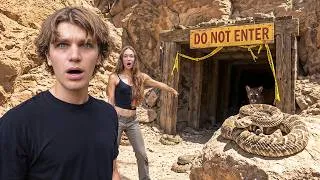Thumbnail: Surviving 24 Hours in Arizona’s Abandoned Rattlesnake Mines!