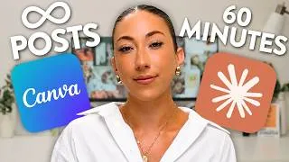 Thumbnail: How to Create 30 Days of Content in under 60 Minutes Using AI (Claude + Canva)