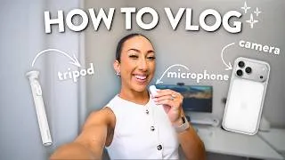 Thumbnail: How to Film + Edit Vlog-Style YouTube Videos (everything beginners need to know)