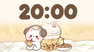 Thumbnail: 20 Minute Timer 🐱 Study Timer for Classroom Focus