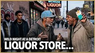 Thumbnail: "Homeless People Arguing, a Man Was Wanted, White Man Getting Pressed..." My Crazy Night In Detroit