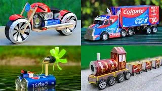 Thumbnail: 4 Amazing DIY TOYs | Amazing Projects from Waste Materials | Homemade Inventions