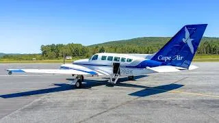 Thumbnail: CAPE AIR CESSNA 402 | Lebanon - Boston | Flight Review