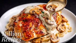 Thumbnail: I Make This Creamy Fettuccine Alfredo 3 Times a Week!😋 My Family Can’t Get Enough! One Skillet Pasta