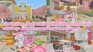 Thumbnail: ⪩🐶⪨ ꠹ akhirnya ga kesepian lagi! || senang mengadopsi anjing lucu💐 #millkycakke #dramaminecraft 