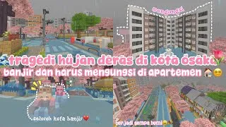 Thumbnail: ੭﹕🏚️ tragedi bencana gempa & banjir dikota 🌊 #minecraft #dramakawaiiworld #millkycakke #kawaii 