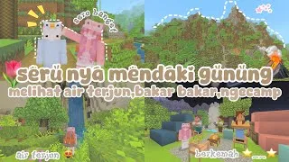 Thumbnail: 𖦹 ׂ 𓈒🌋 mendaki gunung bersama teman ||😋ngecamp,mendaki,bakar"an #millkycakke #dramakawaiiworld2023