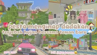 Thumbnail: ୭ ᵎᵎ 🌧️ terjebak hujan bersama teman baru 🏡|| tiba tiba menginap dirumah ku #millkycakke #drama 