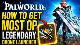Thumbnail: Palworlds 1.0: GET THIS NEW OP LEGENDARY "DRONE LAUNCHER" WEAPON - Most Op Weapon In Palworlds 1.0
