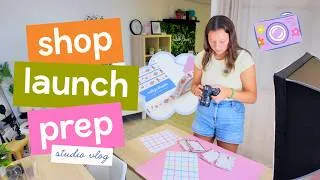 Thumbnail: prepping for my autumn collection launch 🍂 my first big launch in over 6 months!