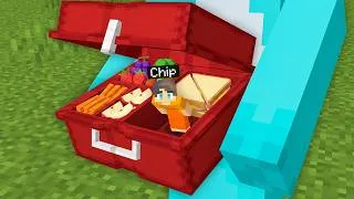 Thumbnail: Living Inside of My Friend’s SCHOOL LUNCH in Minecraft