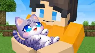 Thumbnail: Chip Adopted a PET in Minecraft