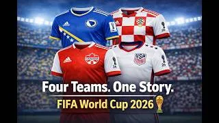 Thumbnail: Four Teams. One Story. FIFA World Cup 2026